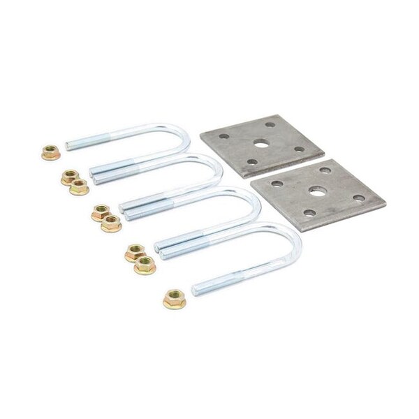 Lippert AXLE MOUNTING KIT (1.75IN AXLE TUBE, 3/8IN24 X 4IN UBOLTS